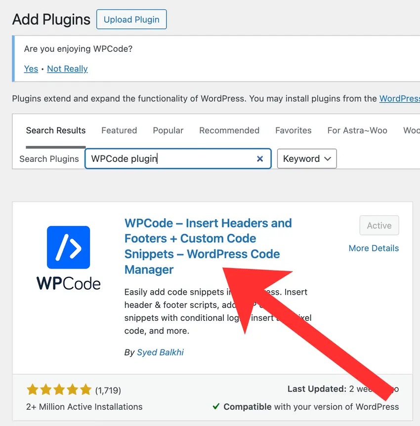 wpcode screen wpcode screen