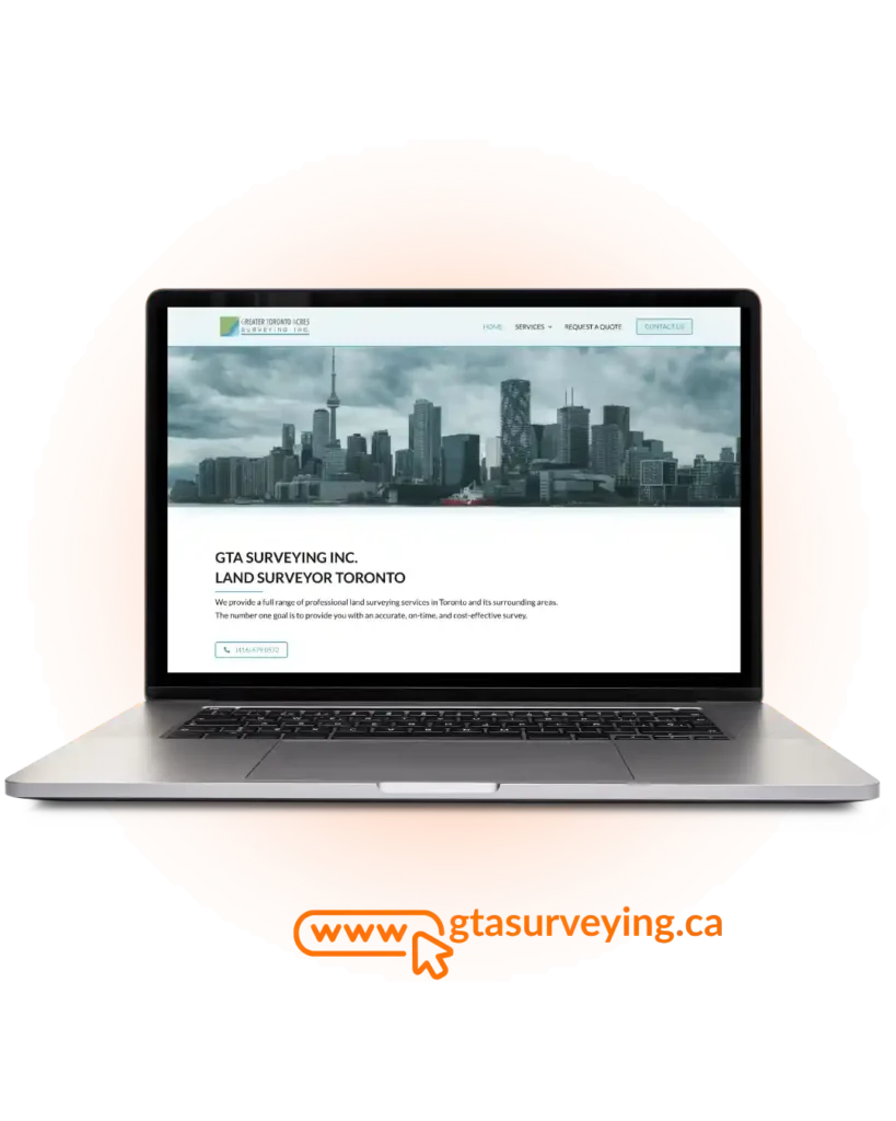web design for Land surveyor toronto web design for Land surveyor toronto